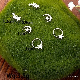 Fantasy Star shaped earring
