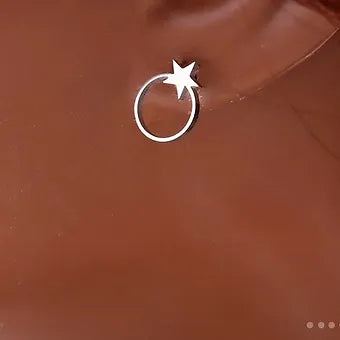 Fantasy Star shaped earring