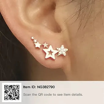 Chic Star shaped Earrings