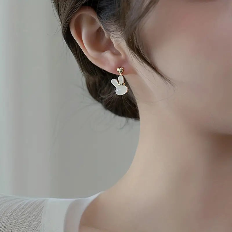 Rabbit Stud Earring