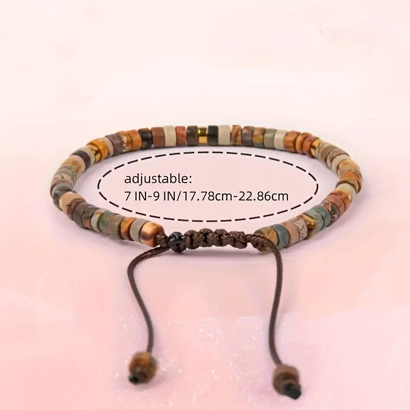 Elegant Simple Inspirational Beaded Bracelet